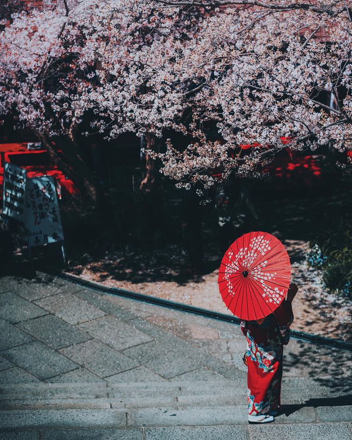 Spot of red