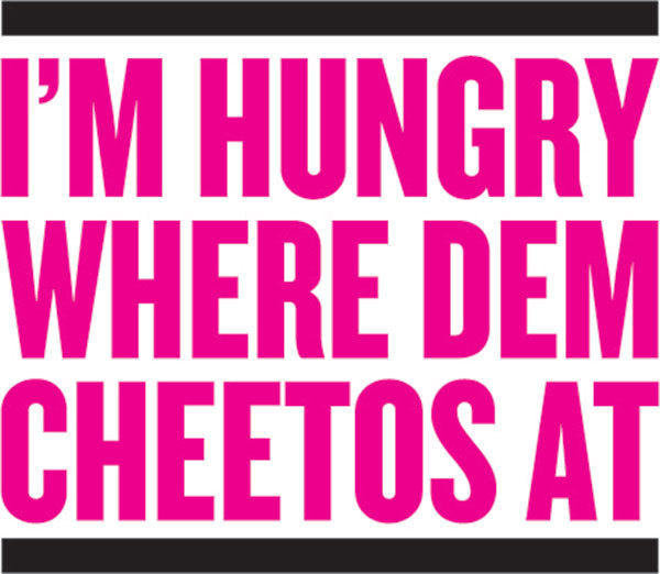 Blog post for the Young N' Rich Kids #type #layout #cheetos #typography