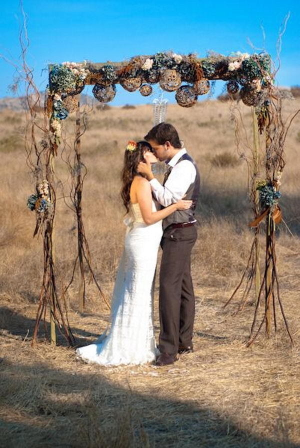 15 Cool Wedding Chuppah Ideas #wedding #chuppah #wedding ideas