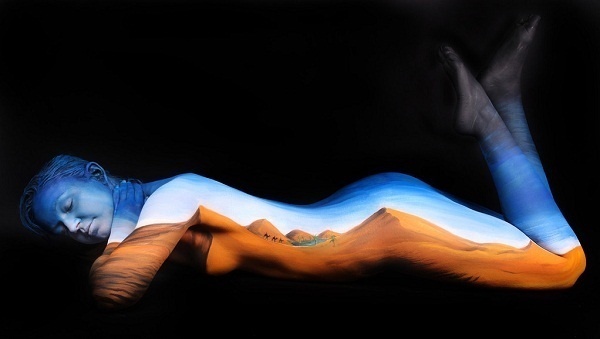55+ Beautiful Body Paintings #beautiful #body #paintings