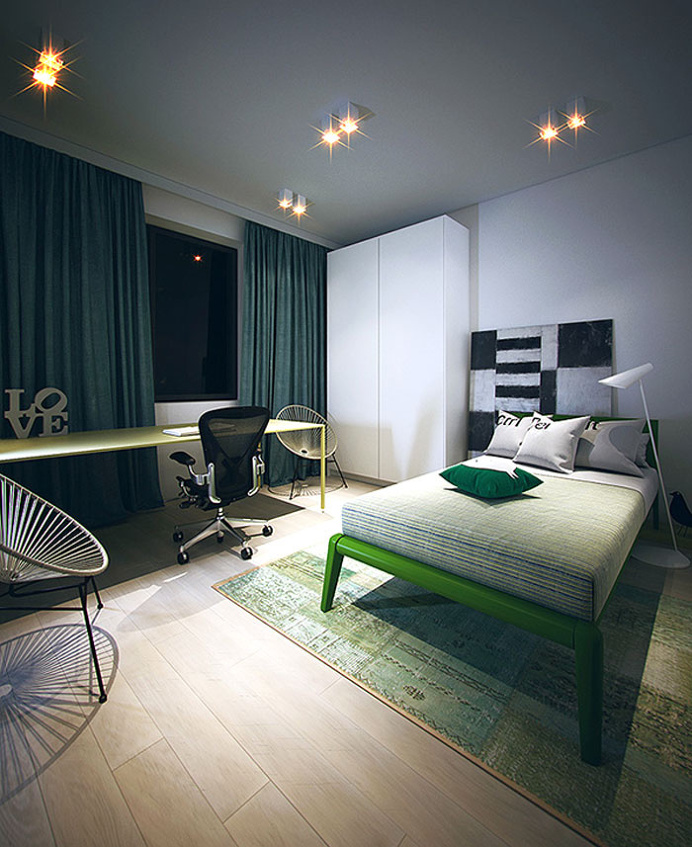Modern Urban Home Design by Andrey Dmitriev - #kidsroom, #decor, #kidsfurniture, home, kids room