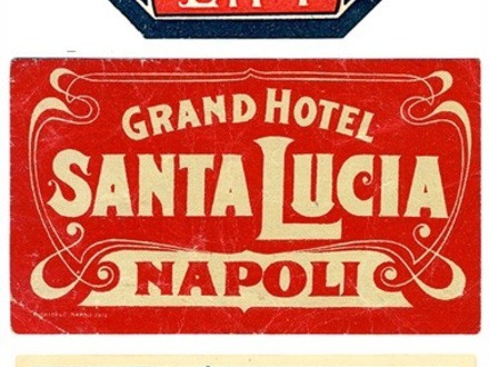 Image result for Grand hotel ROMA Luggage Sticker