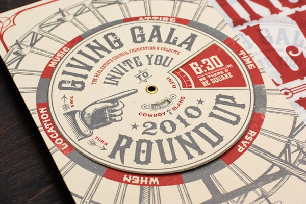 Giving Gala Invitation #invites
