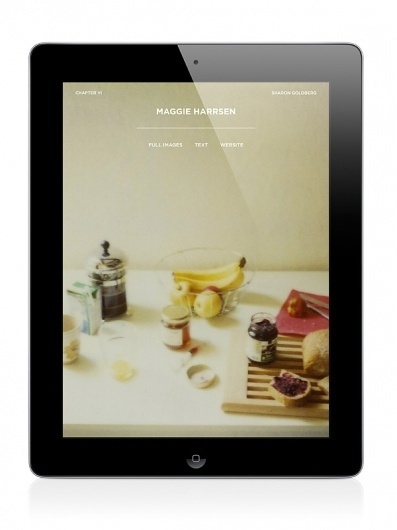 Letter to Jane Magazine: Moral Tales on the Behance Network #design #interface #app