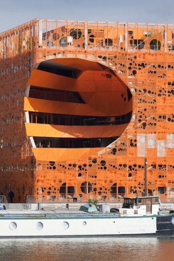 Le Cube Orange par Jakob + Macfarlane | Muuuz - Webzine Architecture & Design #macfarlane #design #architecture #jacob