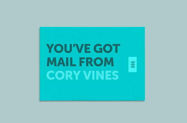 Booth Â | Â Â http://wearebooth.com"Cory Vines is a young, vibrant start up that releases modern activewear collections on a quarterly bas #teal #identity #branding #typography