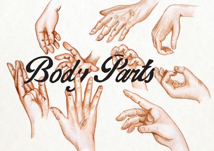 #bodyparts #hand #typography #sketch #ink #pencil #fingers