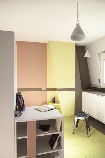 aude borromee: pastel rhythms #interior #design #decoration