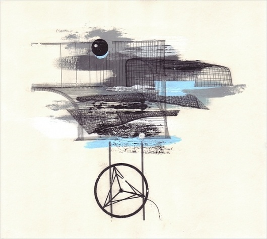 Landscapes on the Behance Network #architectual #drawing #art
