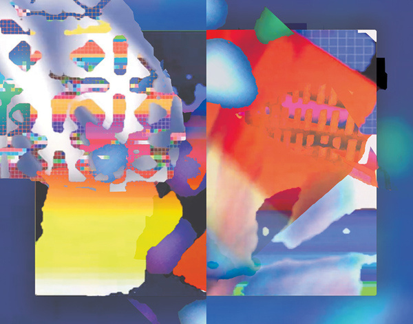 A colorful zine Laura Knoops | Designer & VJ #illustration #color #colour #vj