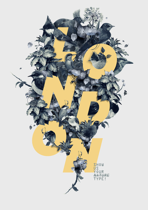 London, Show us your type! #poster