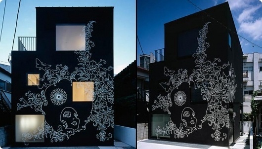 The Cool Hunter - Architecture #white #design #black #illustration #architecture #and