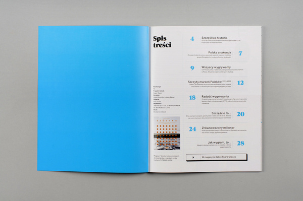 Szóstka on Behance #print #design #contents #layout #editorial #magazine