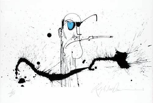 Ralph Steadman illustration - fear-and-loathing-in-las-vegas Photo #hunter #s #ralph #illustration #gonzo #steadman #thompson