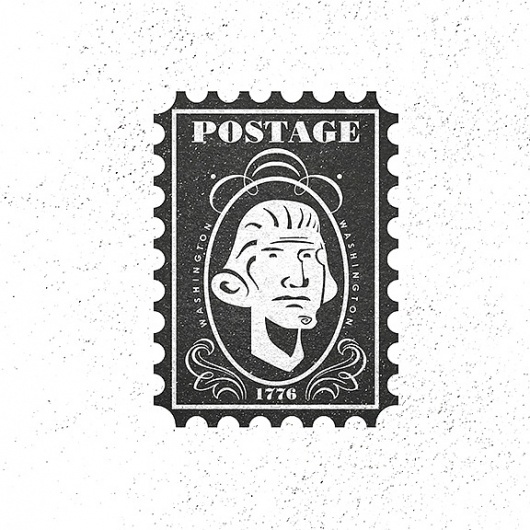 All sizes | postage stamp | Flickr - Photo Sharing! #illustrator #illustration #vintage #art #artist #christopher #paul