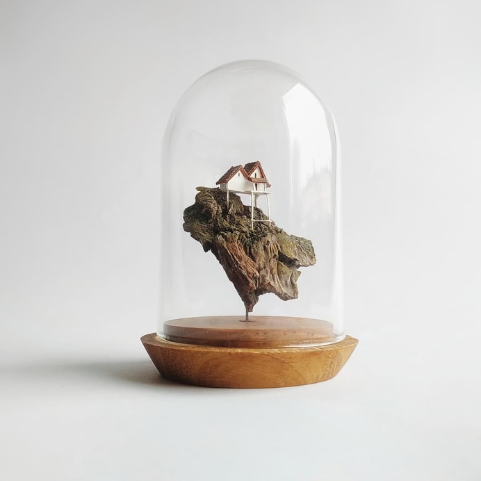 These miniature sculptures bring fantasy worlds into your home — minimalgoods