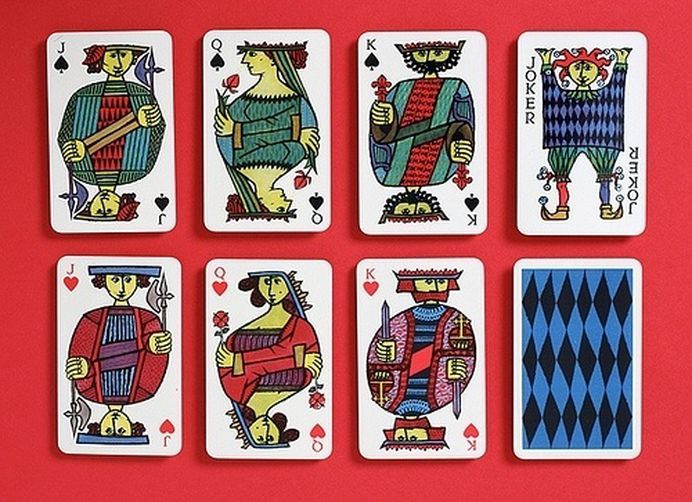 Javier Garcia » Stig Lindberg Playing Cards #cards