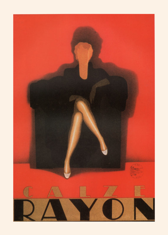 VINTAGE ITALIAN POSTER Art Deco Poster Antique Advertising