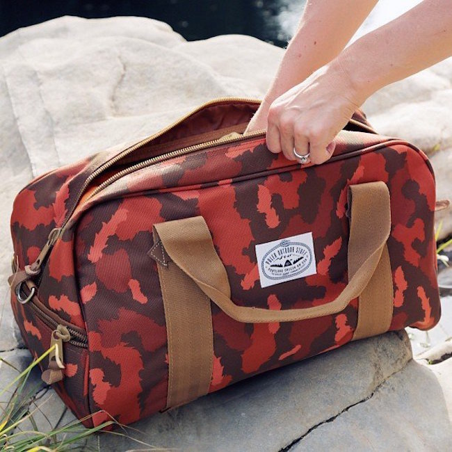 Camo Duffaluffagus by Poler #tech #flow #gadget #gift #ideas #cool