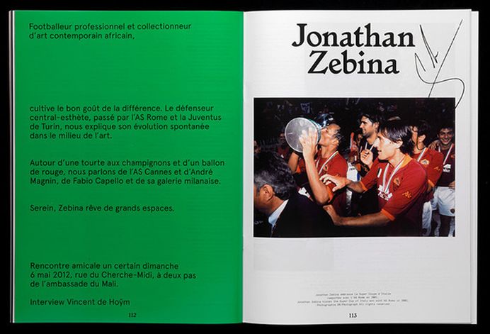 Côme de Bouchony #layout #magazine #typography