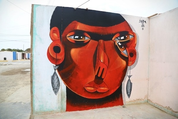 Jade Murals In Pisco, Peru #art #street