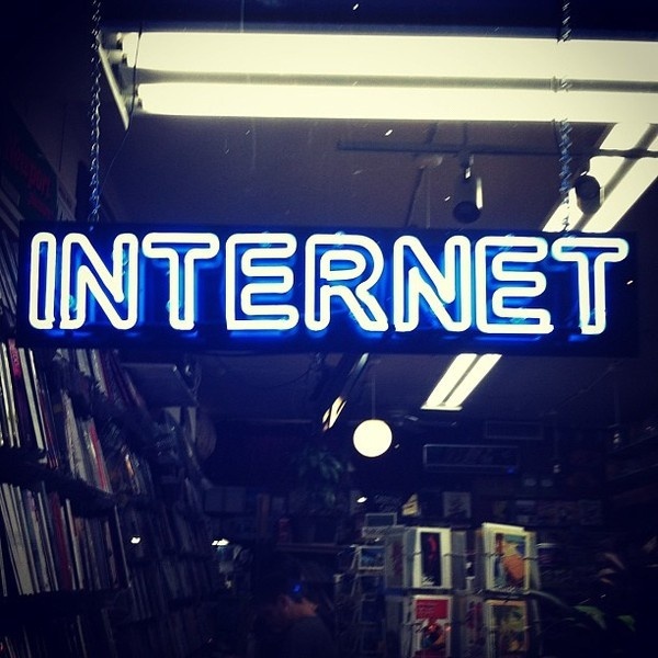 the future is here #internet #neon