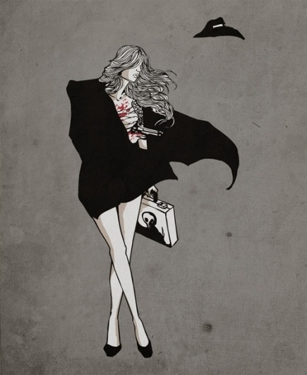 Loveless - Society6 #women #gun