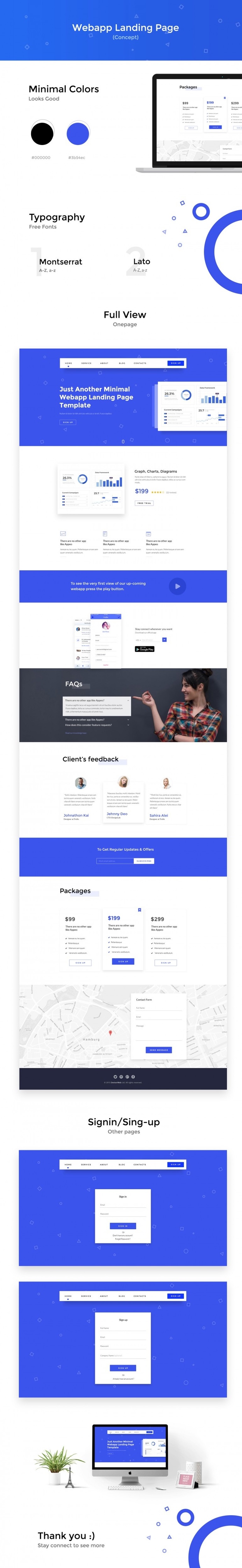 Weby | WebApp Landing Page