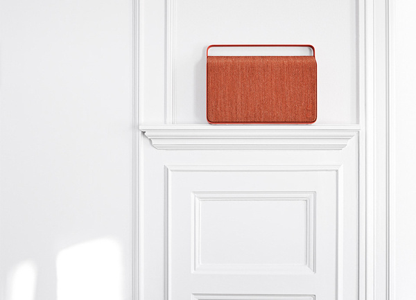 copenhagen wireless loudspeaker by VIFA features custom kvadrat cover #audio