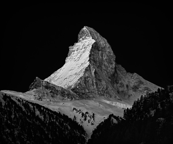 Nenad Saljic #white #black #cervino #photography #and #mountains #matterhorn