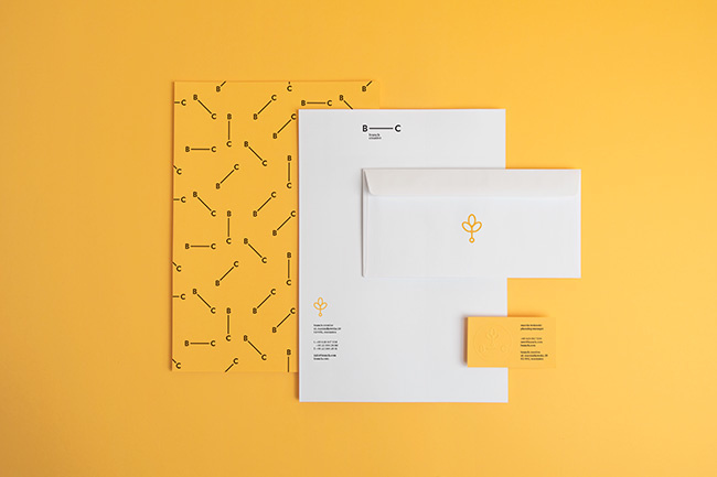 Stationery, Branch, Yellow, Graphic Design, Branding, Identity