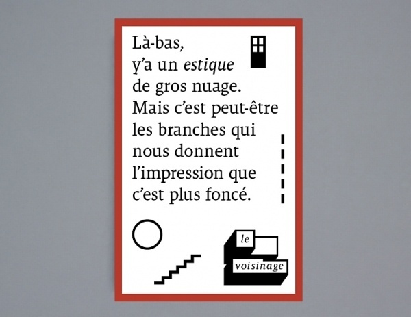 Le voisinage | CASERNE #design