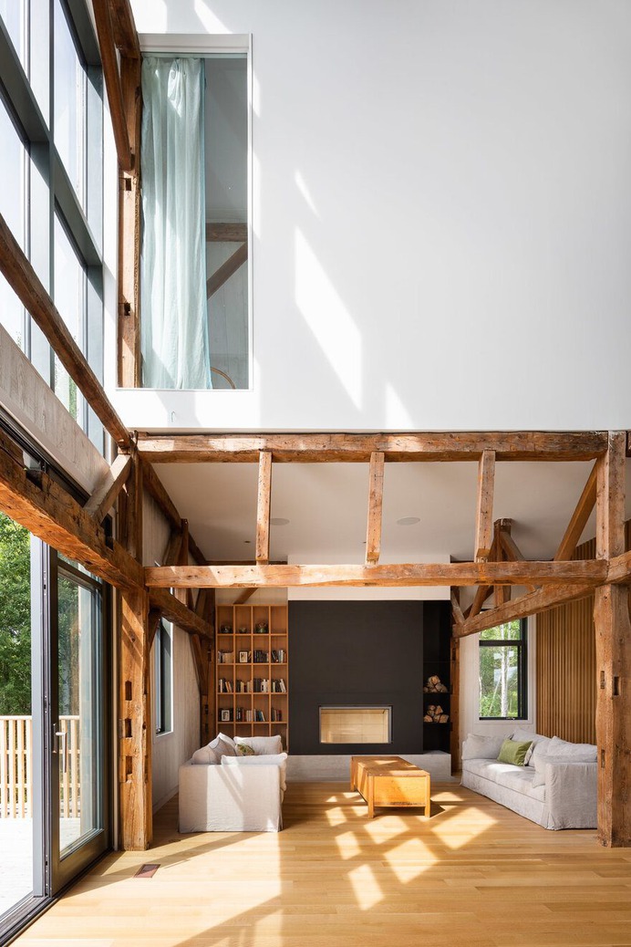living room, La Firme, Canada