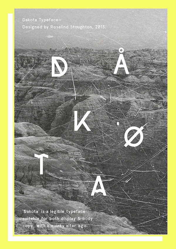 Dakota Typeface