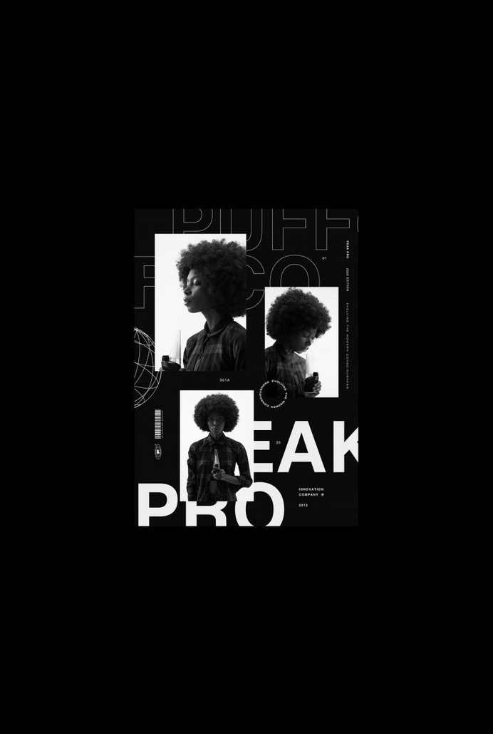 Print – PuffCo ThePeak campaign