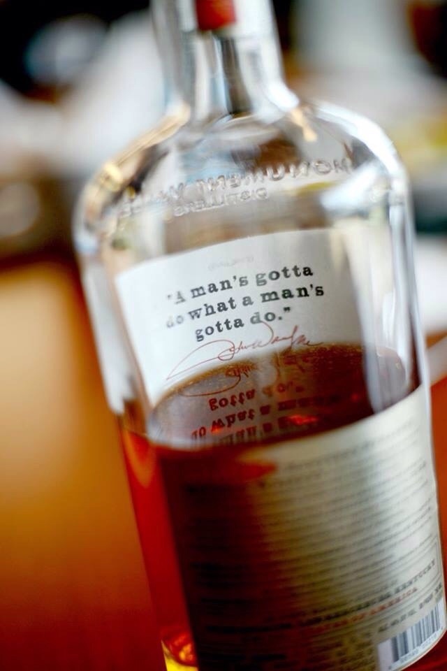 #bottle #man #whiskey
