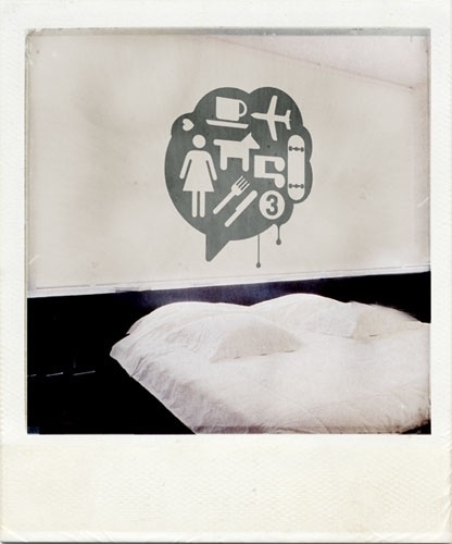 Graphic-ExchanGE - a selection of graphic projects #wall #bed #art #dreams