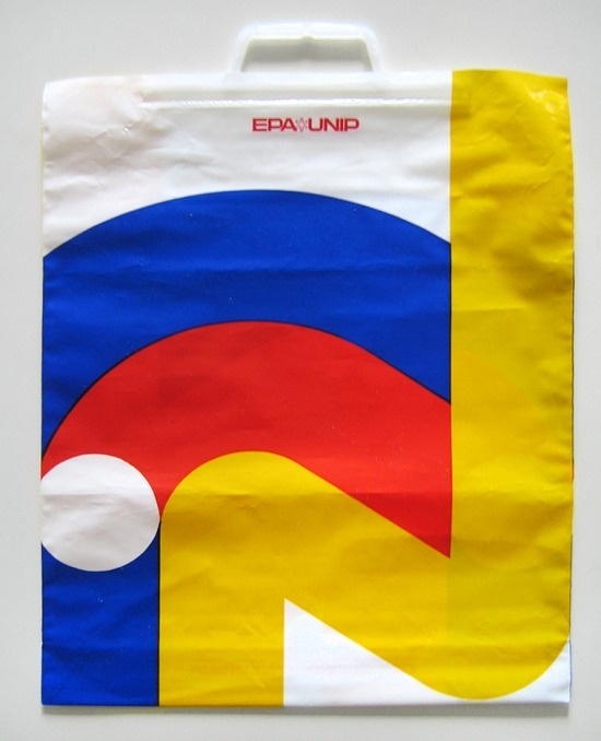 Vintage Swiss Plastic Bag #simple #bag #swiss #vintage