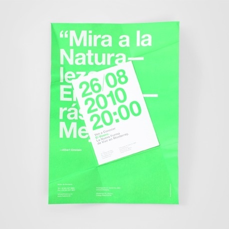 Anagrama | El Vivero #fold #card #helvetica #green