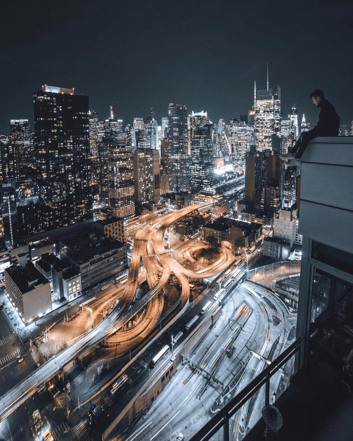 Liam Torres Captures Stunning Rooftop Photography in New York