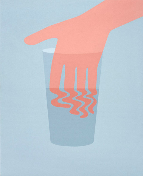 Geoff McFetridge | PICDIT #design #graphic #simple #painting #art