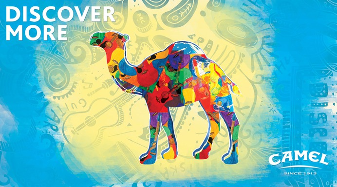 Camel-promotional campaign design | Sebastian Tudor