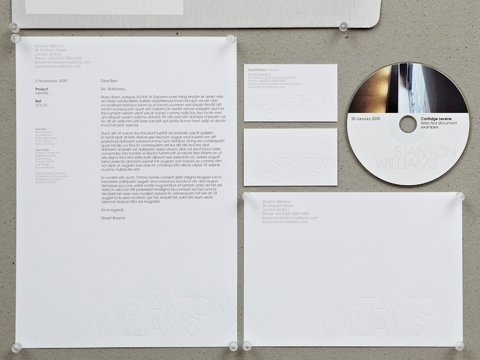 FFFFOUND! #white #stationary #design #black #identity #and #layout #typography