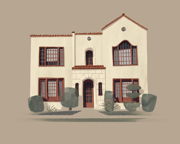 My apartment on Avocado St. #illustration #chris #house #turnham