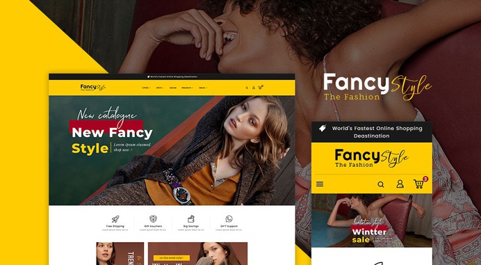 #Fancy #Style - #Fashion #Boutique #Apparels – #Prestashop #Responsive #Theme | #TemplateTrip #eCommerce #Website #Design #Template