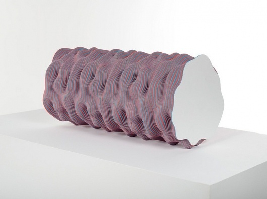 There I was, poised in space, a dis-embodied eye, invisible,... - but does it float #sculpture #geometry #ara #art #peterson