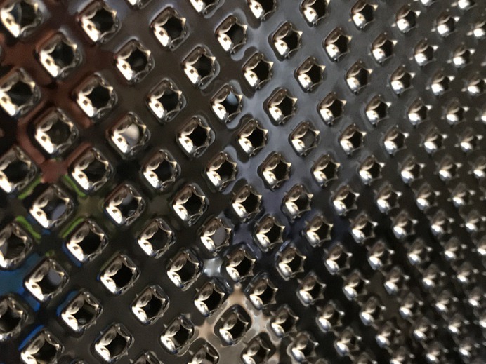 Cheese grater close-up