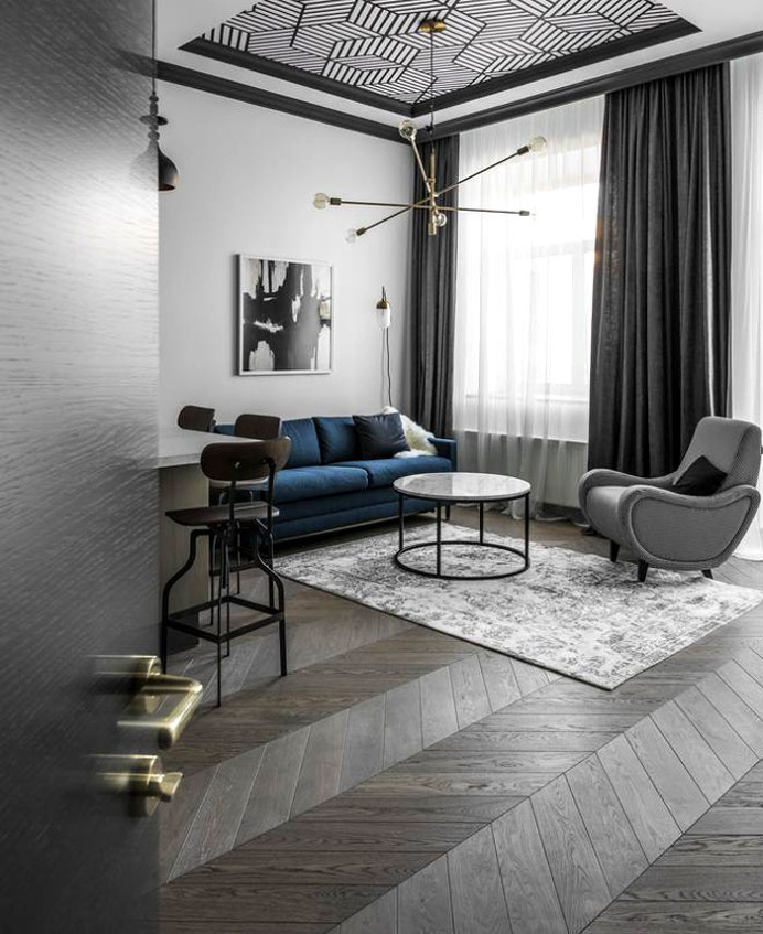 Interjero Architektura Apartment Renovation in Vilnius Old Town - InteriorZine