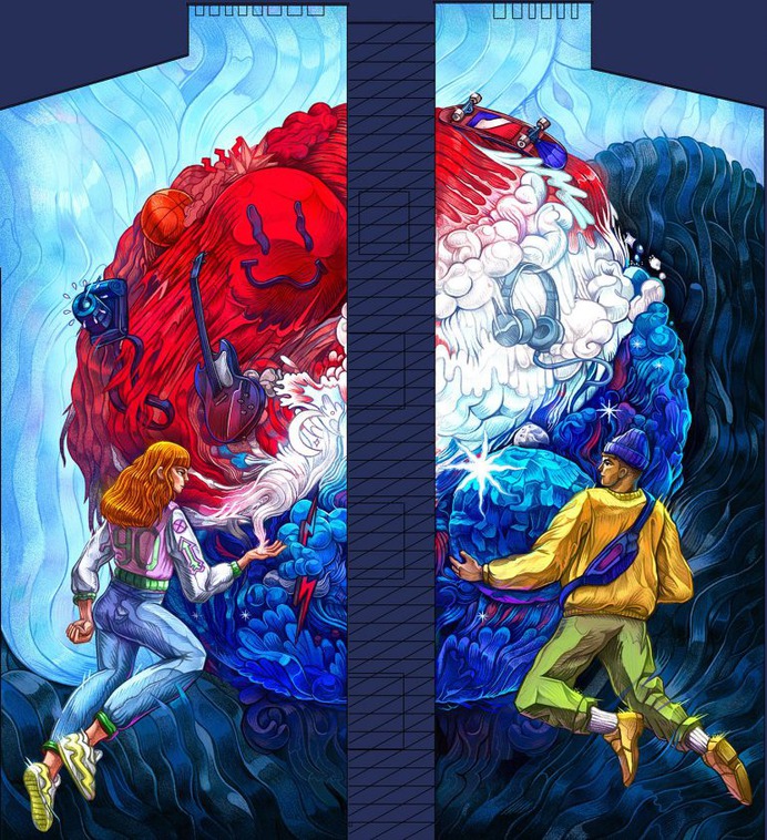 PepsiCo Poland mural design