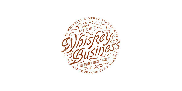 WHISKEY BUSINESS Jesse Arneson #type #lettering #logo